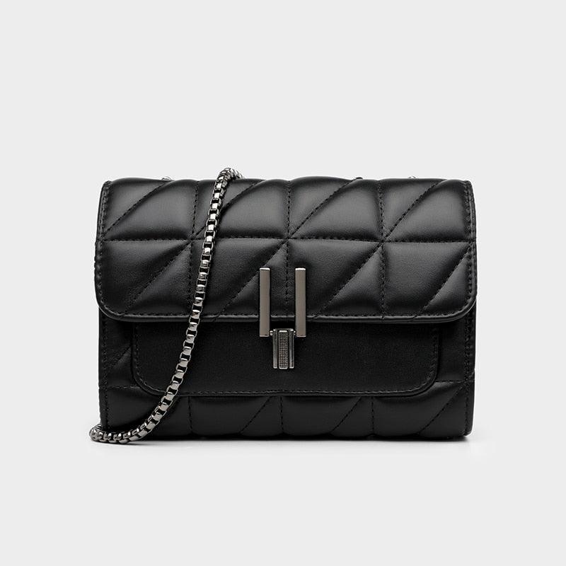 Therese | Quilted Chain Shoulder Bag with Elegant Detailing