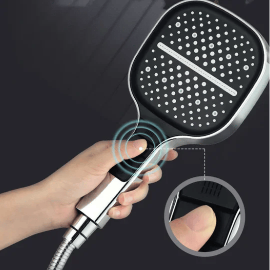 Aquajet Shower Head | Modern deconda deconda with 7 different pressure positions-4