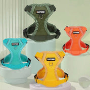 Reflecting harness and belt set for small dogs - Airflex