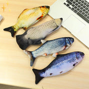 Set of 4 moving fish toys for cats -Fitfish