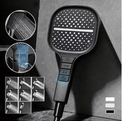Aquajet Shower Head | Modern deconda deconda with 7 different pressure positions-2
