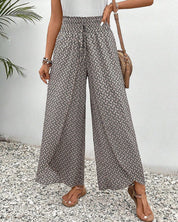 Susy | Women's Pants with Geometric Print