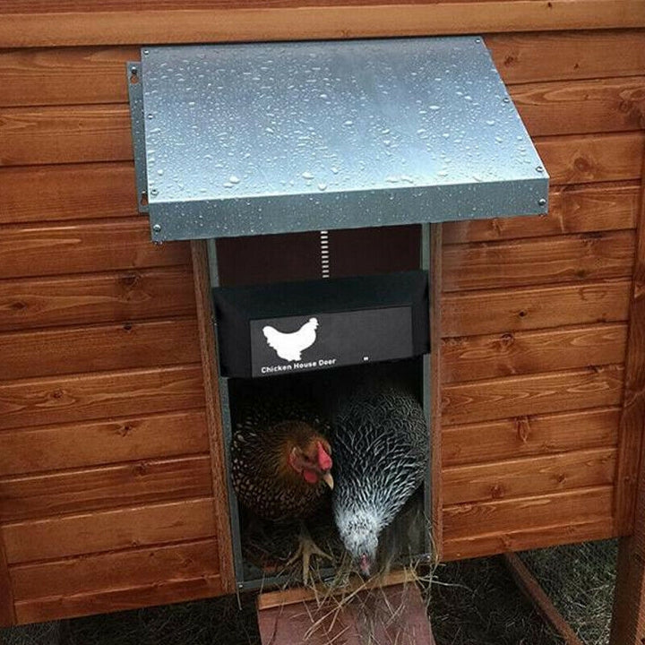 Automatic chicken coop door system - Safecoop