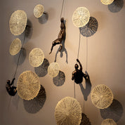 Articlimb - Climb sculpture | Interior Eyecatcher | Unique wall decoration