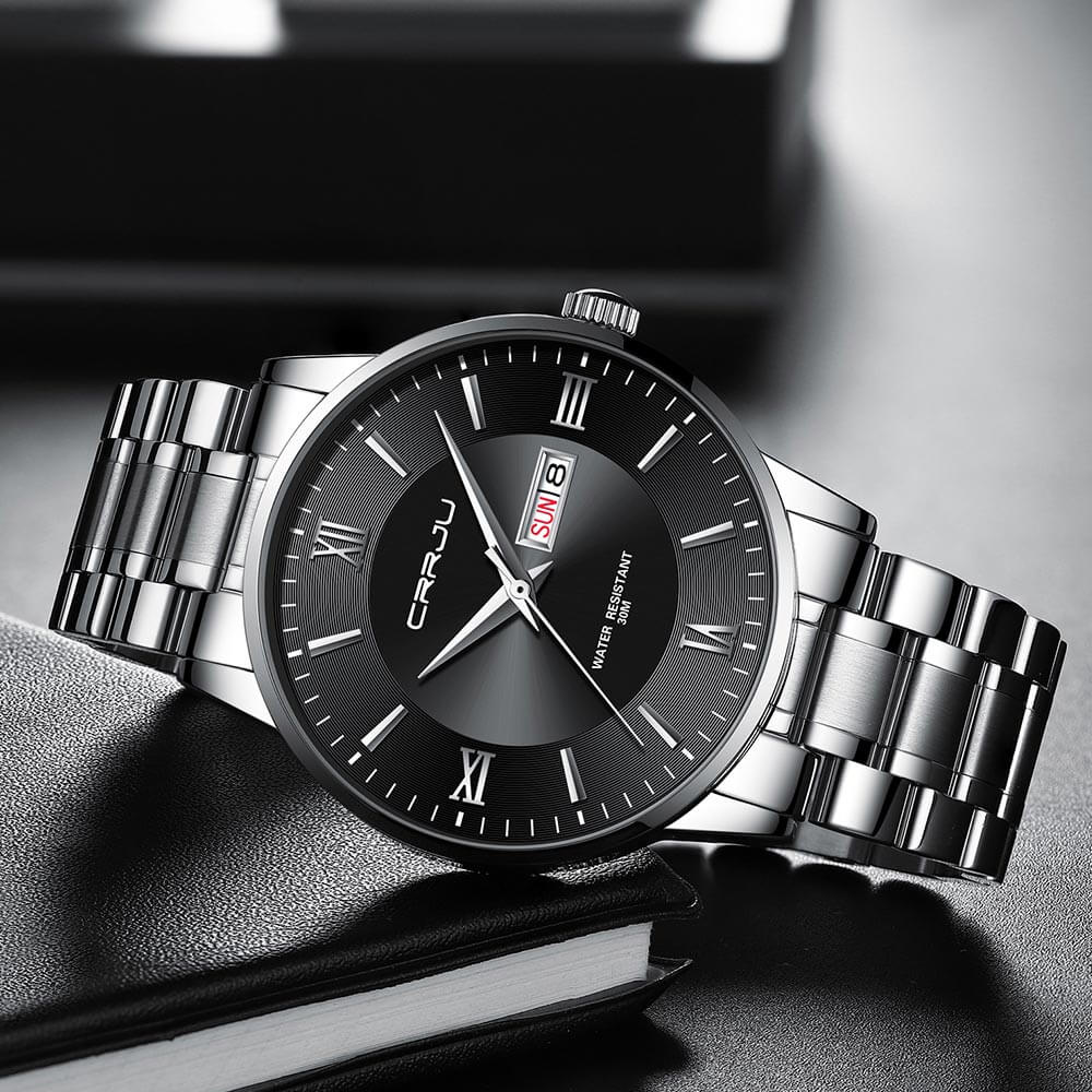 Luxury CRRJU | Waterproof Sport Watch
