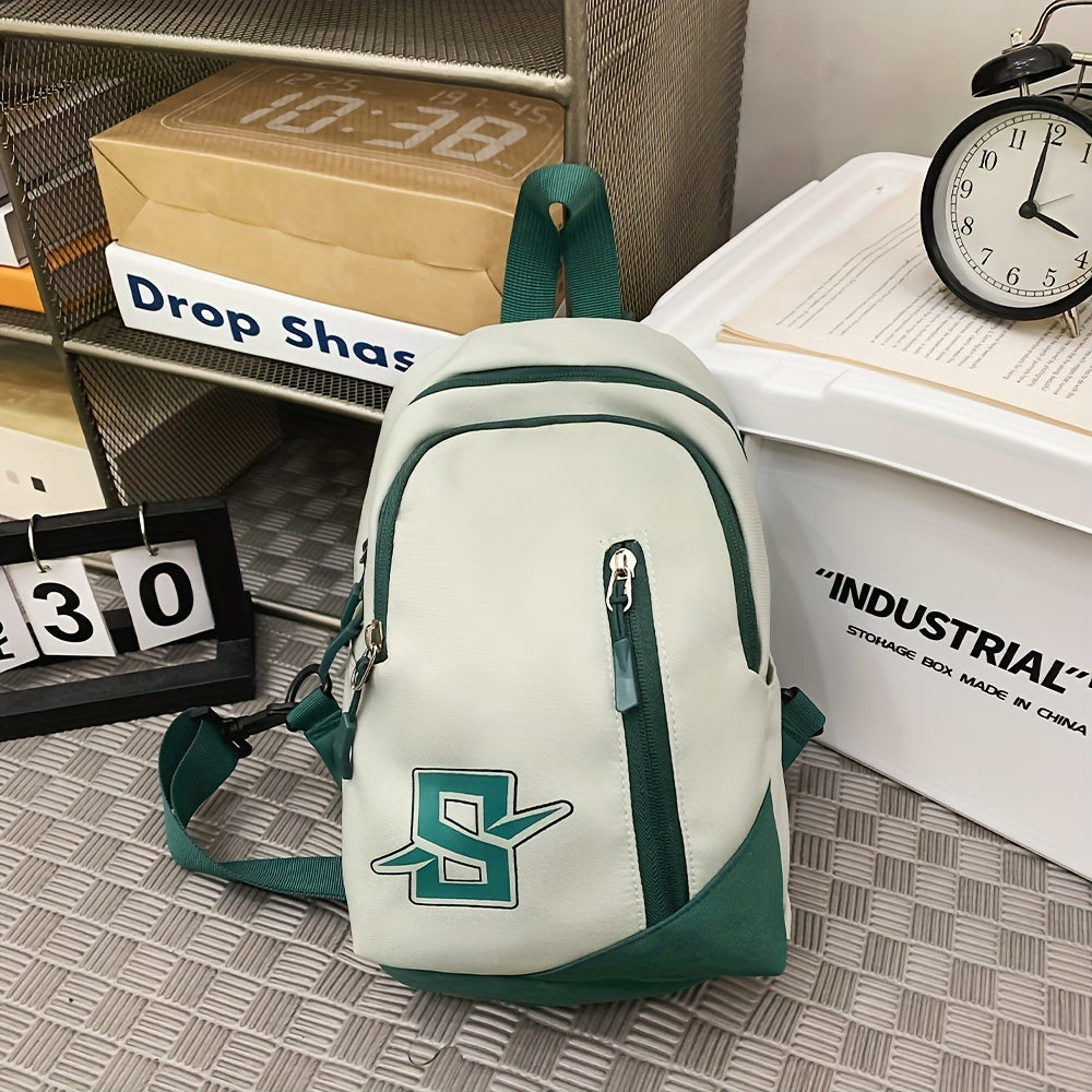Eveleen | Compact Crossbody Nylon Sling Bag