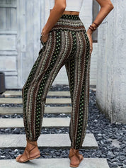 Brielle | High-Waist Printed Pants