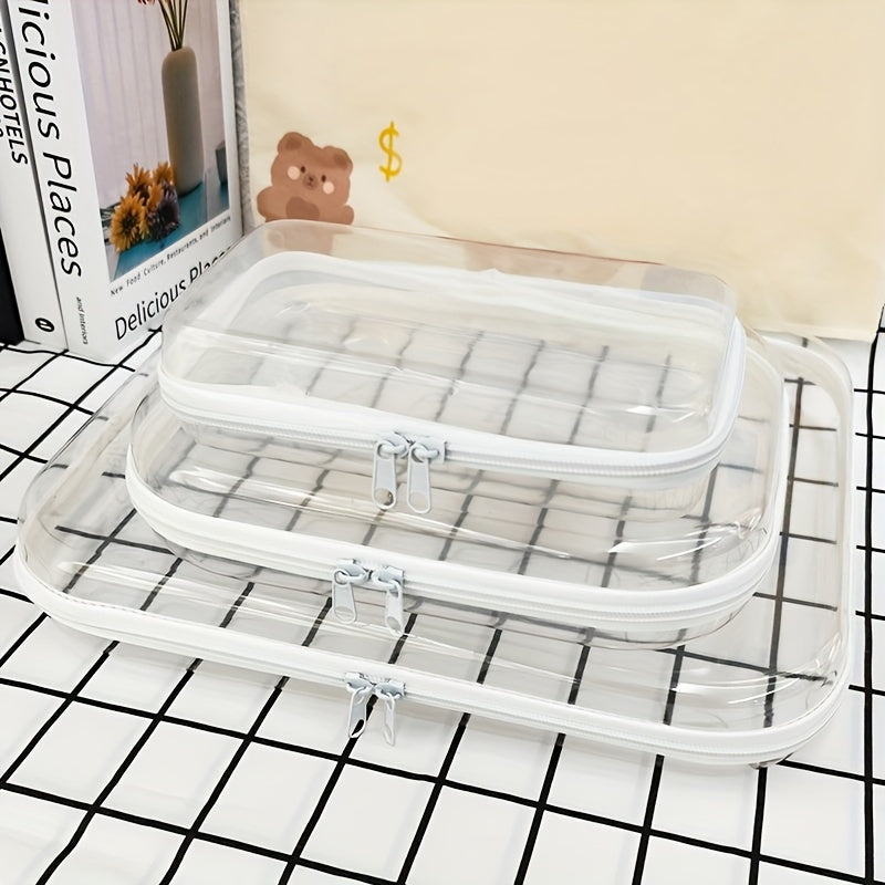 Ensley | Elegant, Practical, and Organized Transparent Bag Set