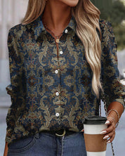 HANNAH | Stylish Eye-catching Patterned Blouse