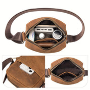 Ezekiel | Compact Vintage Crossbody Pouch