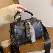 Anya | Elegant Shoulder Bag with Studded Details and Stylish Accents