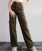 Ayla | Cargo Jeans with Side Pockets