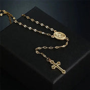 Eleanor| Rosary necklace