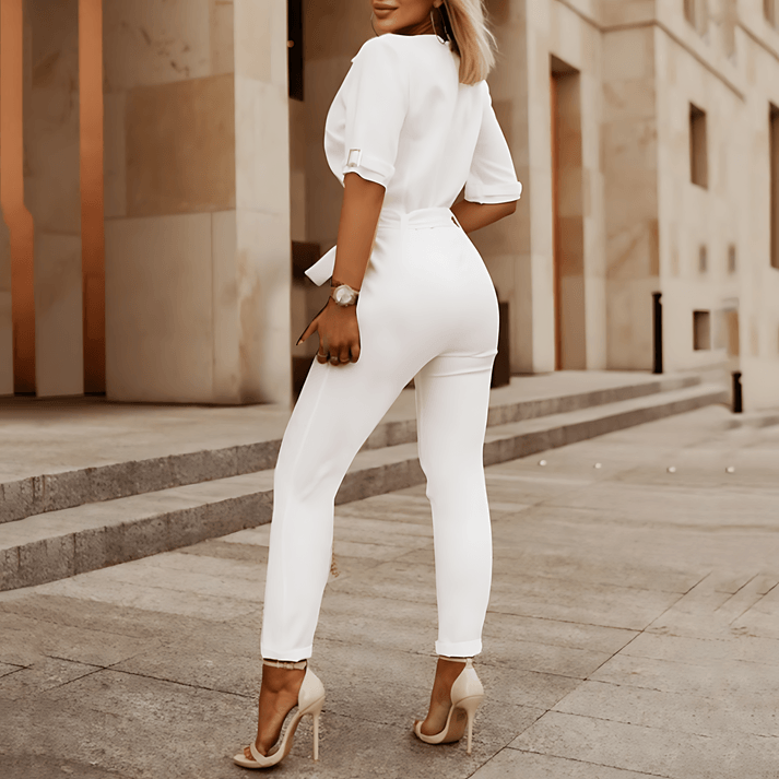 Jessy | Elegant Summer V-neck Jumpsuit Playsuit