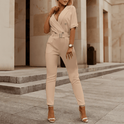 Jessy | Elegant Summer V-neck Jumpsuit Playsuit