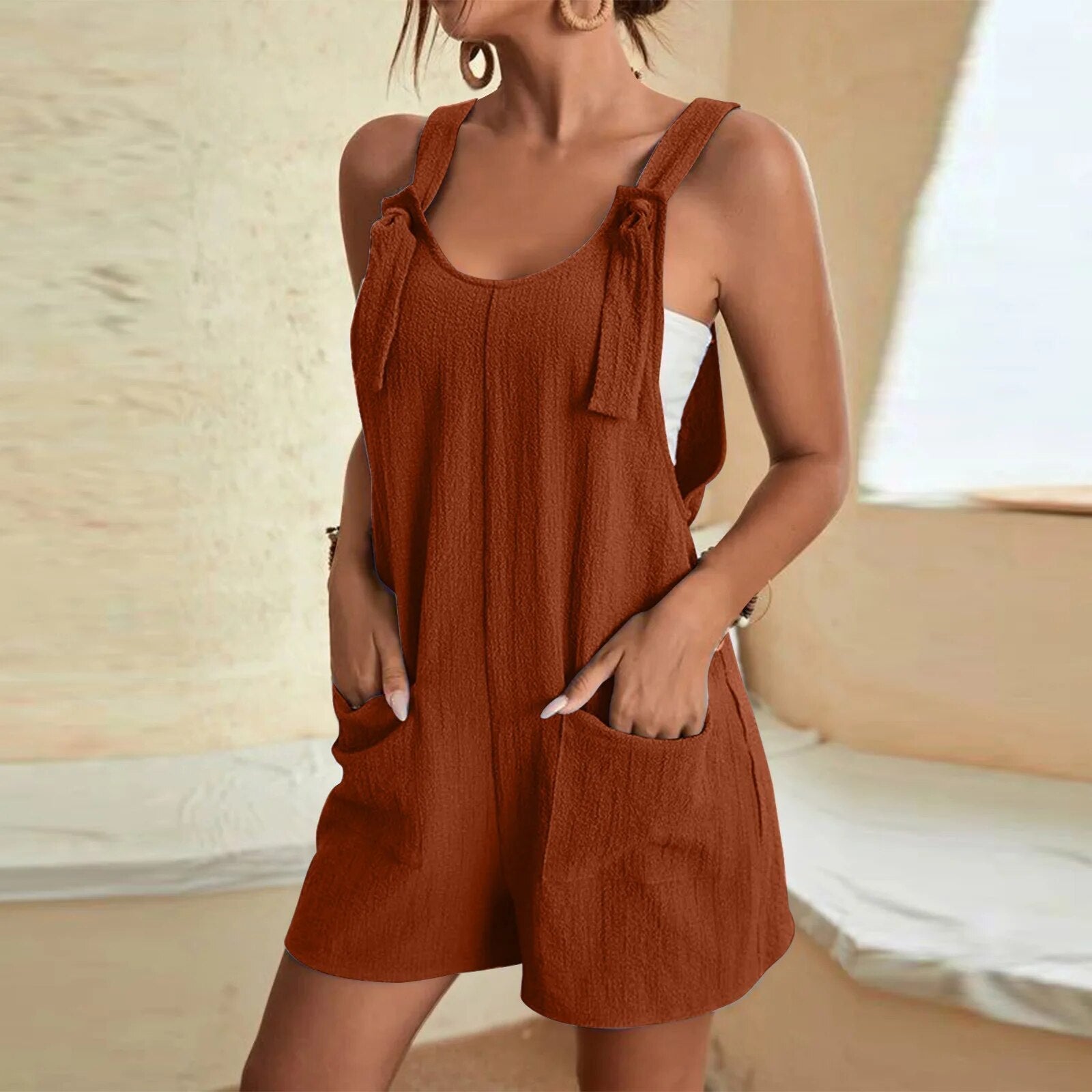Mari | Elegant Short Jumpsuit with a Bow