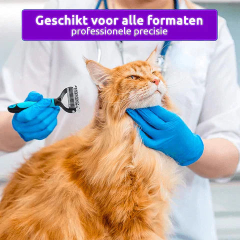 Double -sided hair removal comb for pets - Smoothgoom
