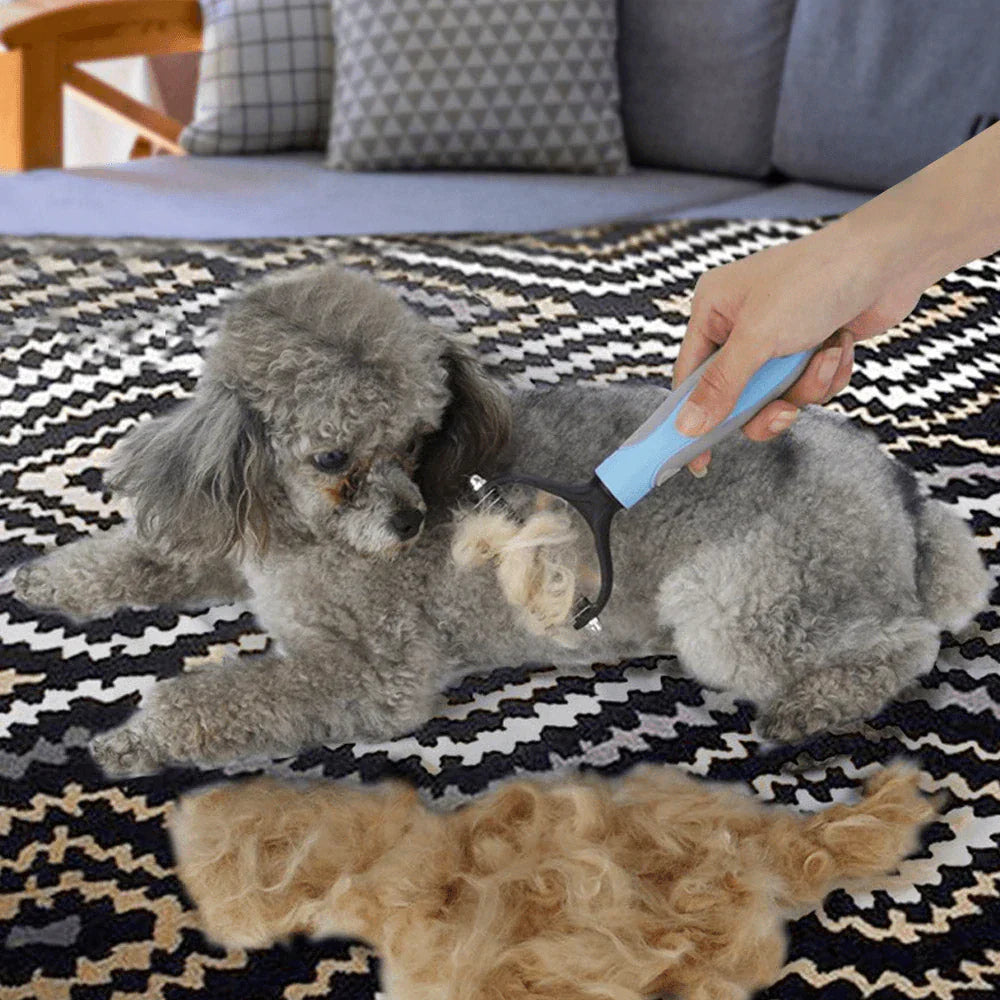 Double -sided hair removal comb for pets - Smoothgoom