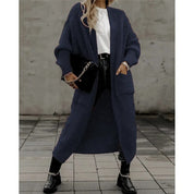 Sandra | Sophisticated Oversized Knit Long Cardigan