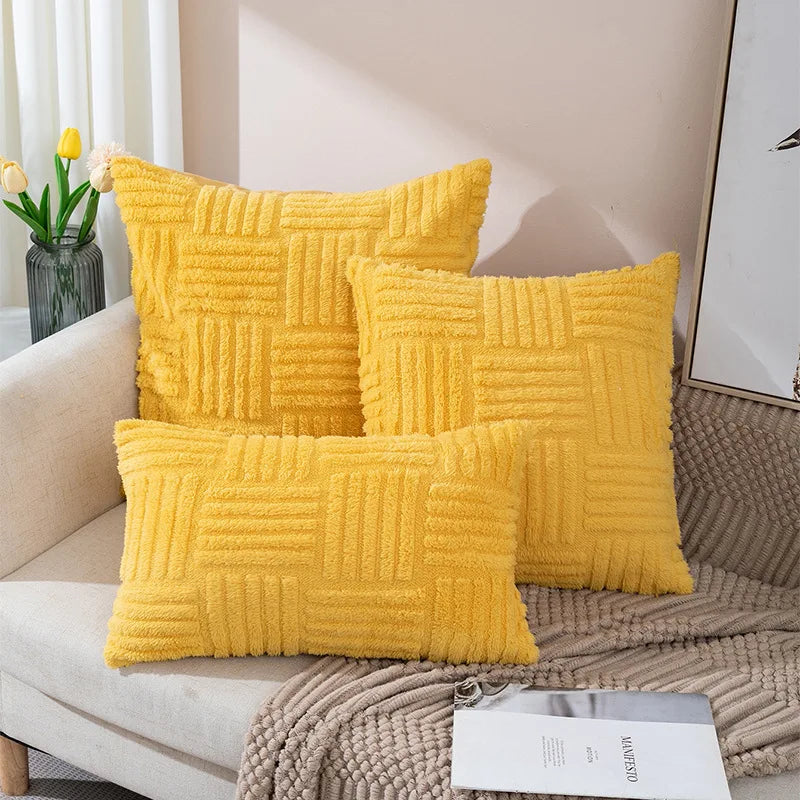 Minimalist texture cushion set