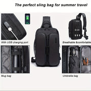 Fred | Smart Sling Backpack with USB Charging Port