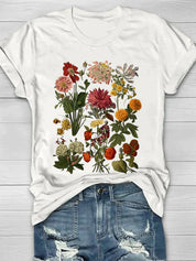 Luella | Retro Floral Print T-Shirt