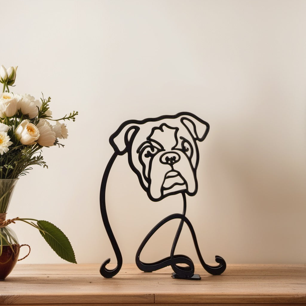 Abstract dog sculptures - CanineArt