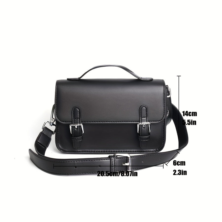 Nicolo | Compact Crossbody Bag with Classic Buckle Design