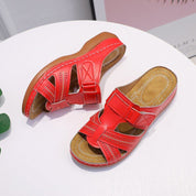 Evelyn | Non-slip Orthopedic Leather Sandals