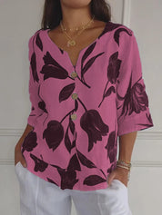 Gwen | Women's Casual V-Neck Top