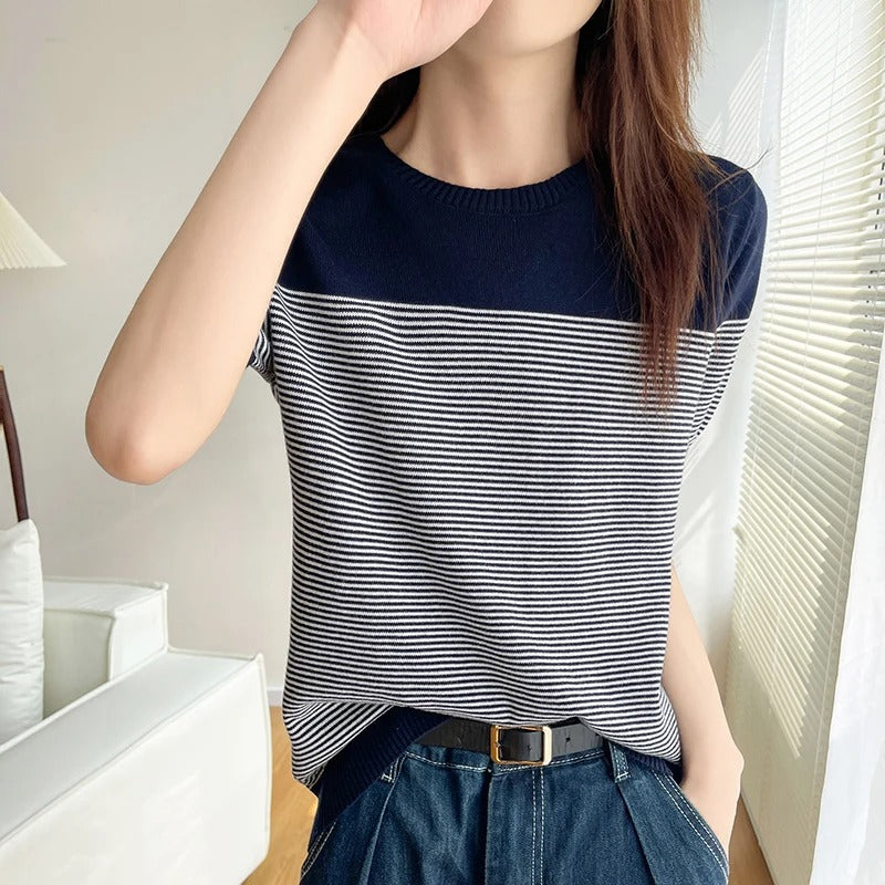 Edith | Stripe Women's T-shirt