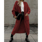 Sandra | Sophisticated Oversized Knit Long Cardigan