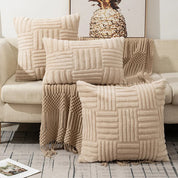 Minimalist texture cushion set