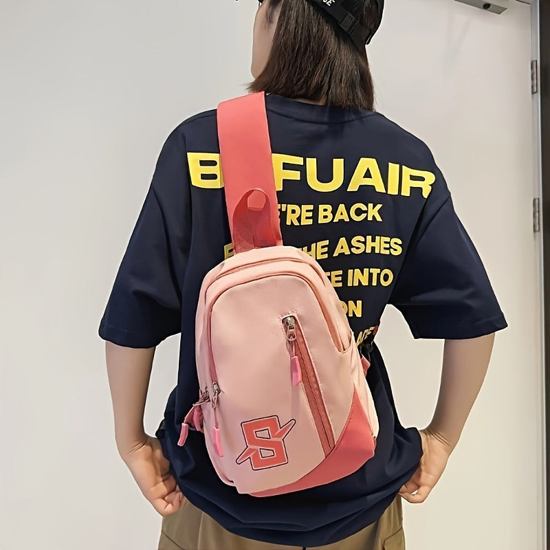 Eveleen | Compact Crossbody Nylon Sling Bag