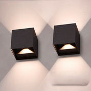 GlowCube | Modern Outdoor & Indoor Lighting LED Wall Lights
