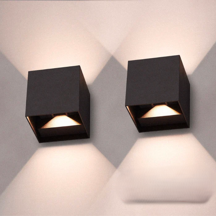 GlowCube | Modern Outdoor & Indoor Lighting LED Wall Lights