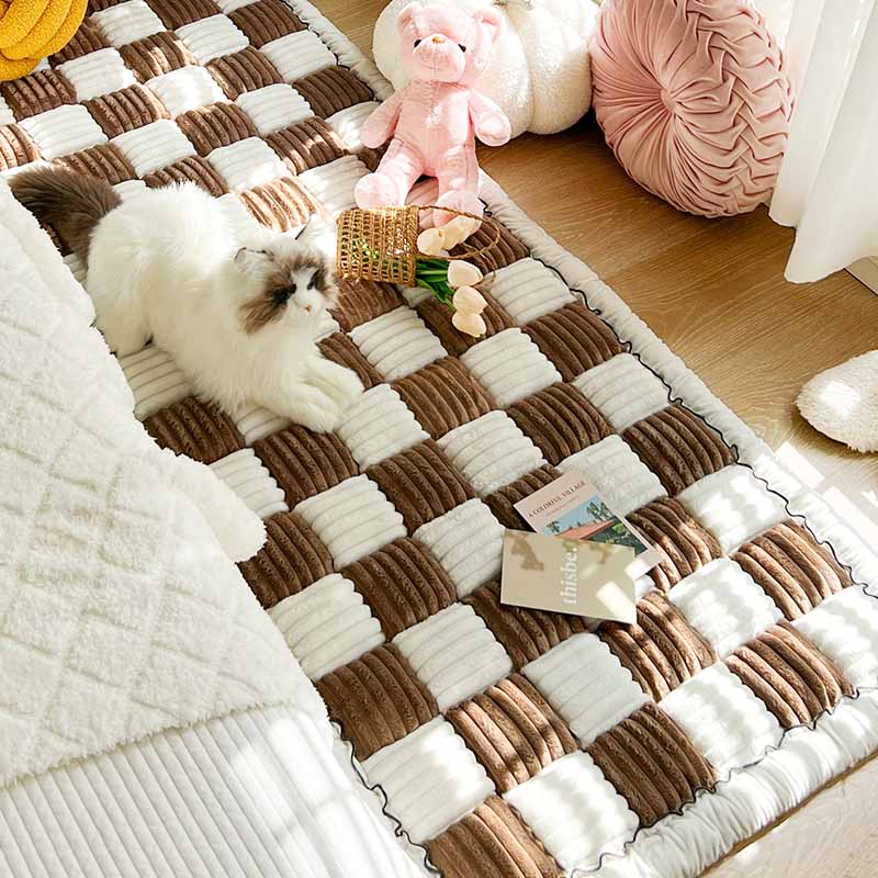 funnyfuzzyCream-colouredLargePlaidSquarePetMatBed-_9.jpg