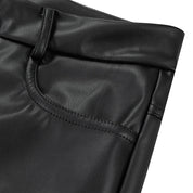 Luxurious leather straight leg - Feay