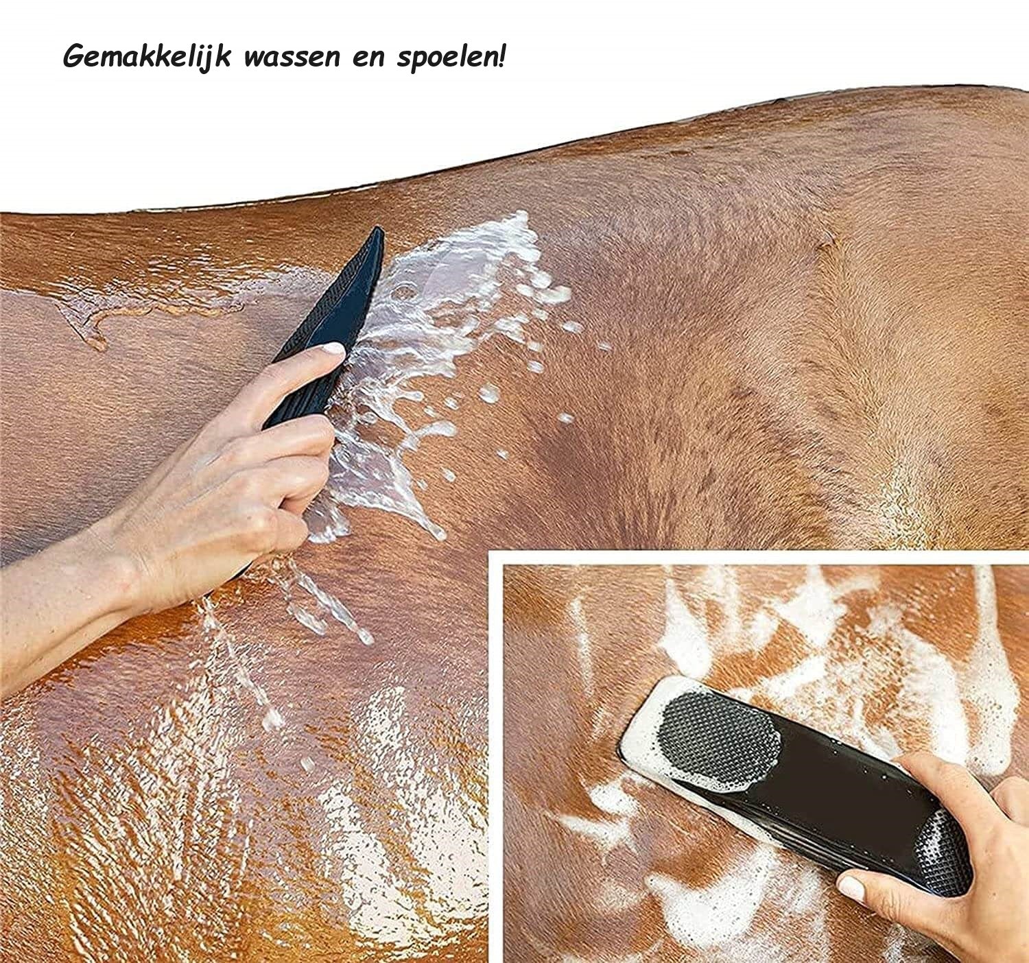 6-in-1 horse care brush-Equiglow