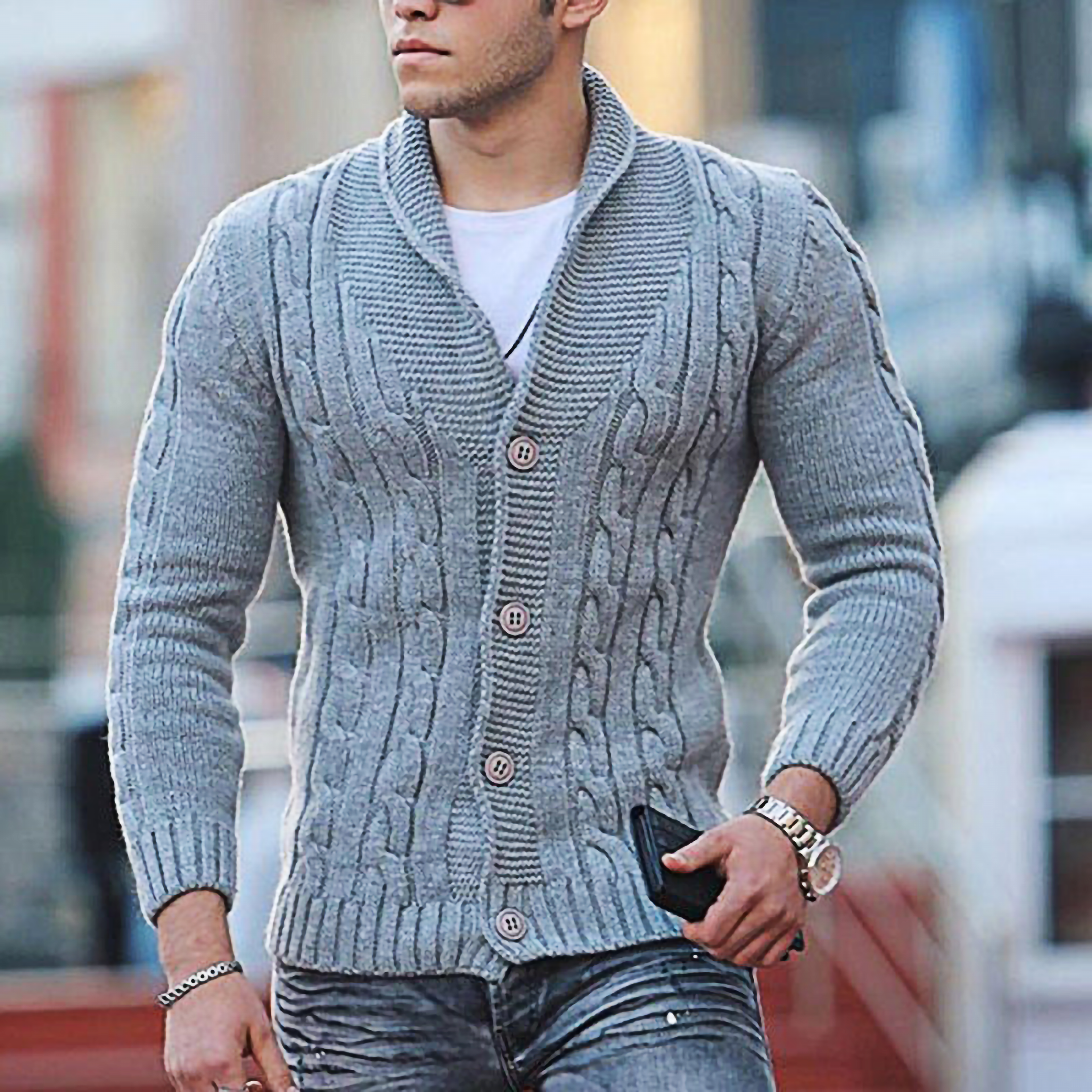 Fashionable sweater of high quality - Samuel