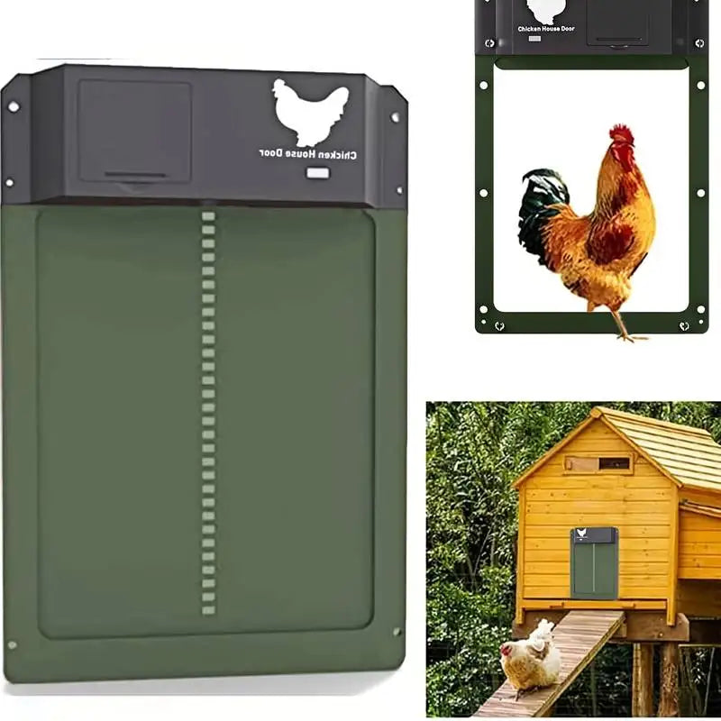 Automatic chicken coop door system - Safecoop