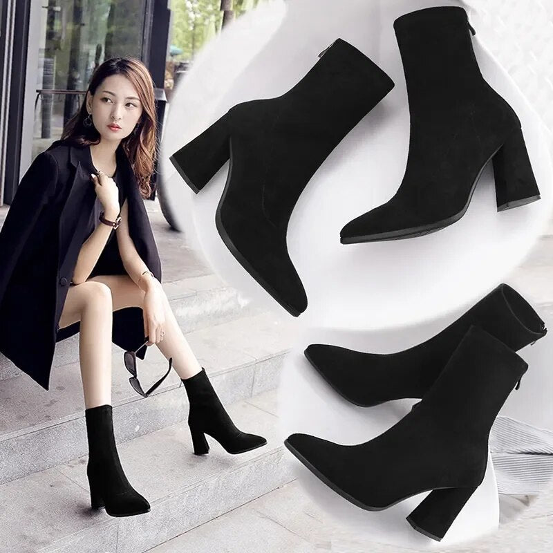 Short boots with heel Pumps - Chelsea