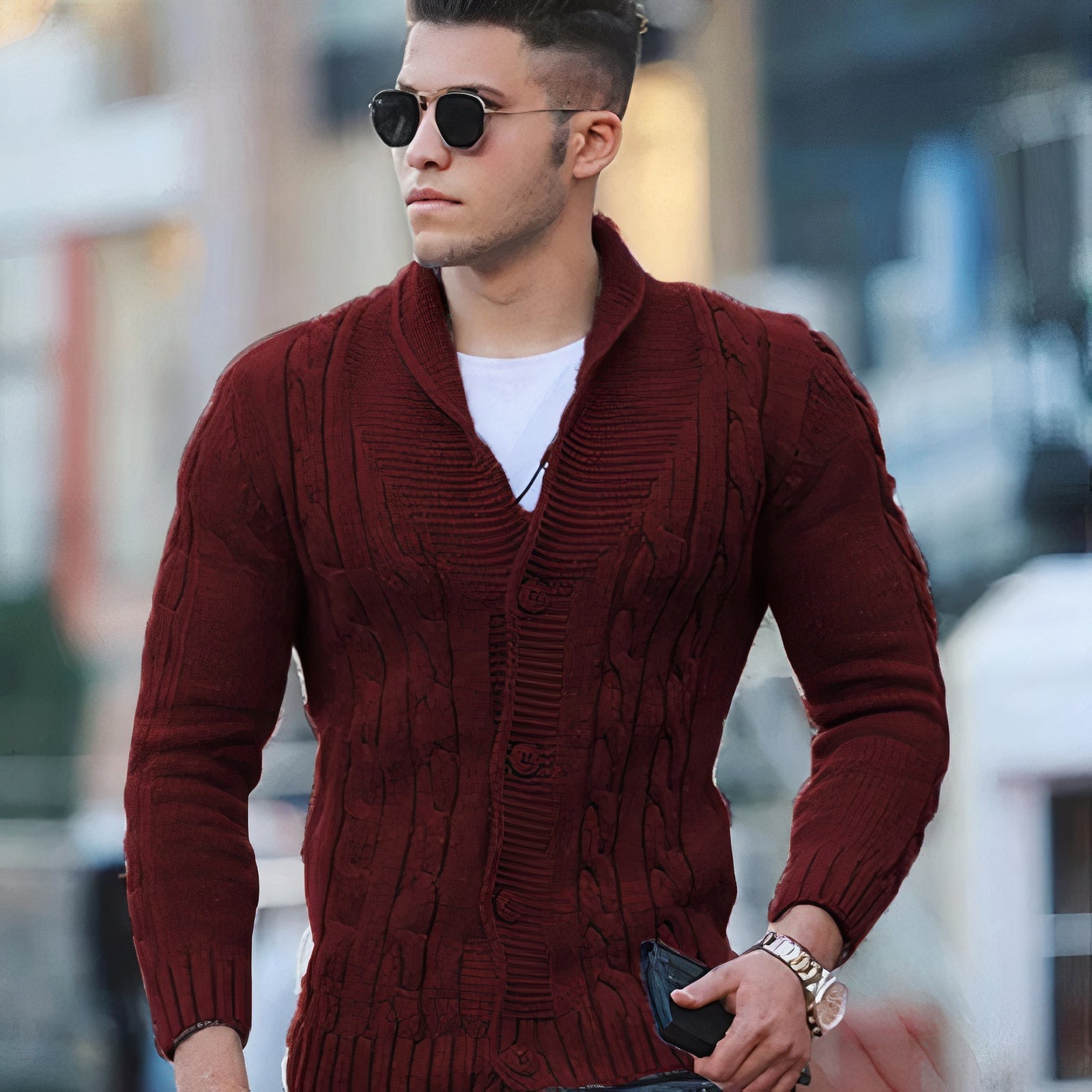 Fashionable sweater of high quality - Samuel