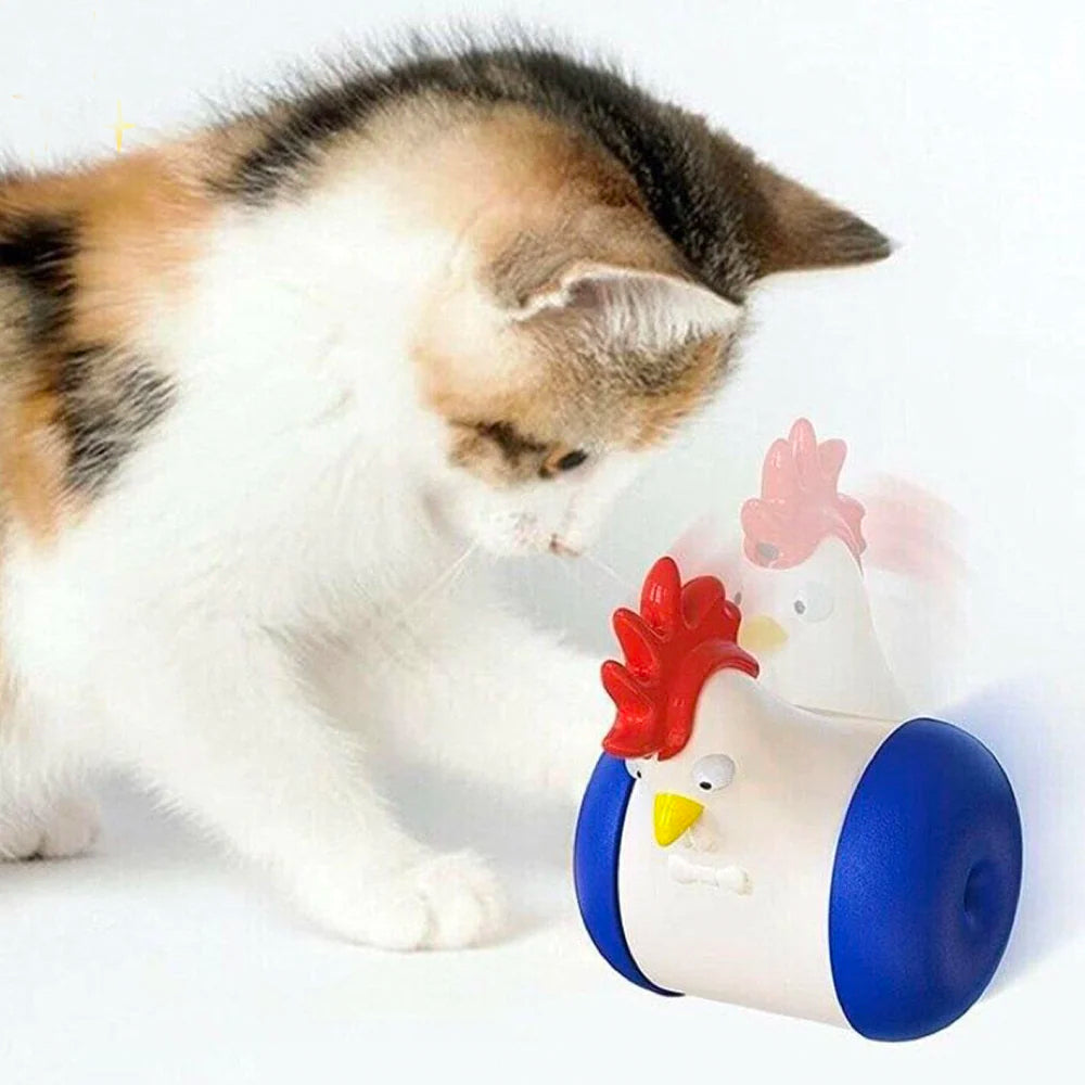 Set of moving cat toys with laser light - Fit grille