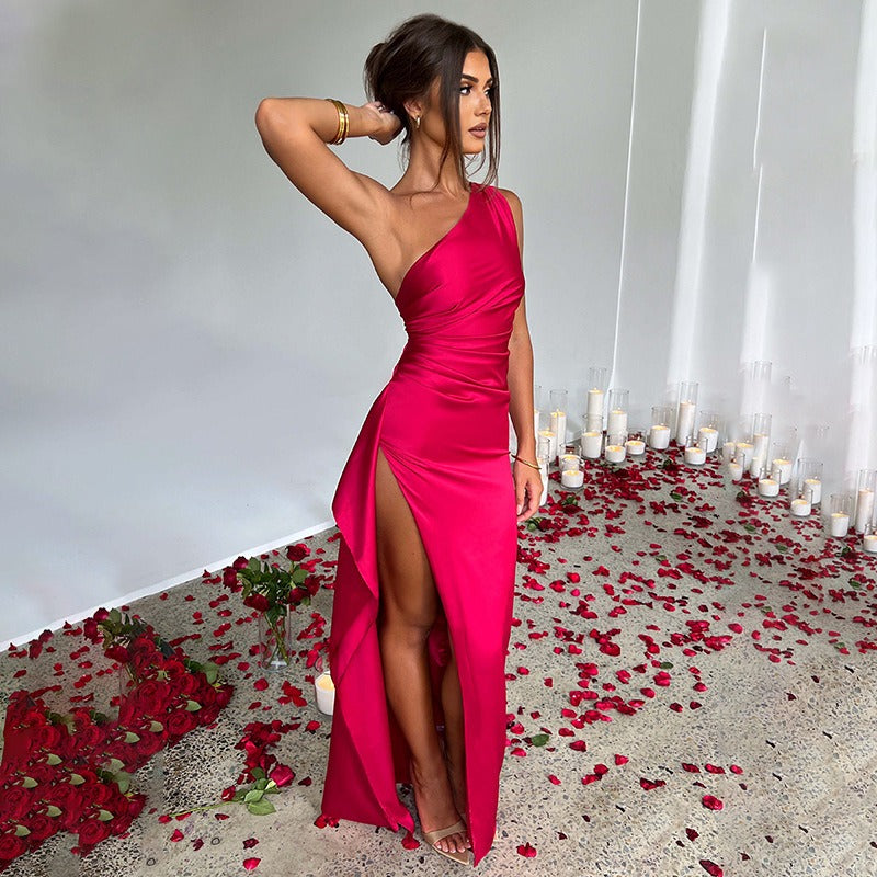Abinti | One-Shoulder Maxi Dress