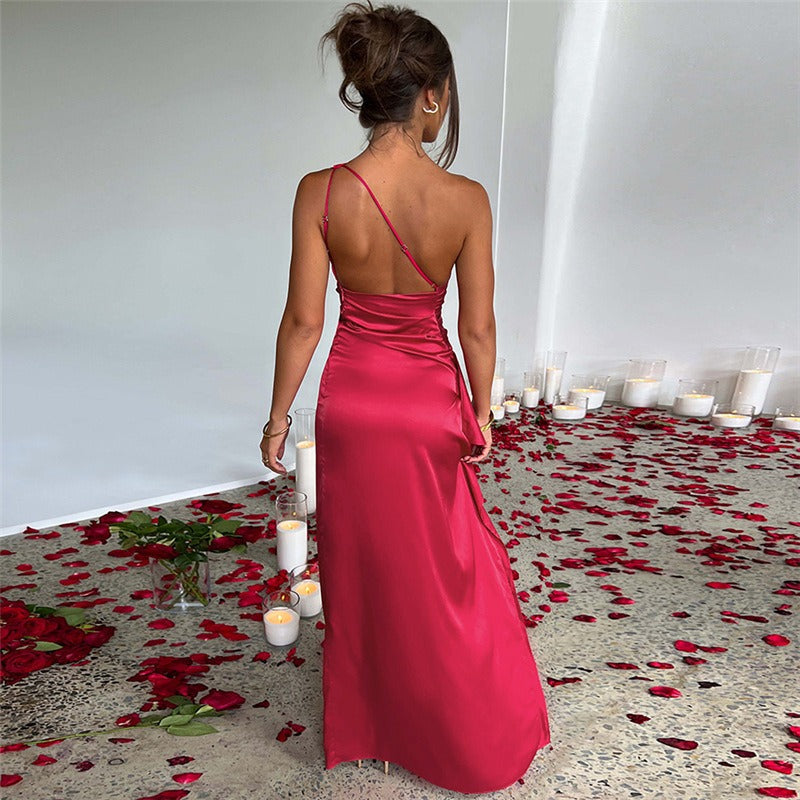 Abinti | One-Shoulder Maxi Dress
