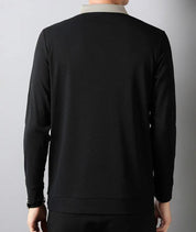 Casual polo with long sleeves - Shenky