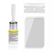 Do-it-yourself glass repair set