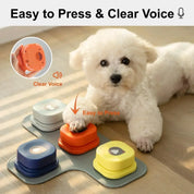 Dog communication buttons set - Barkkalk