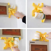 Corner and edge paint roller